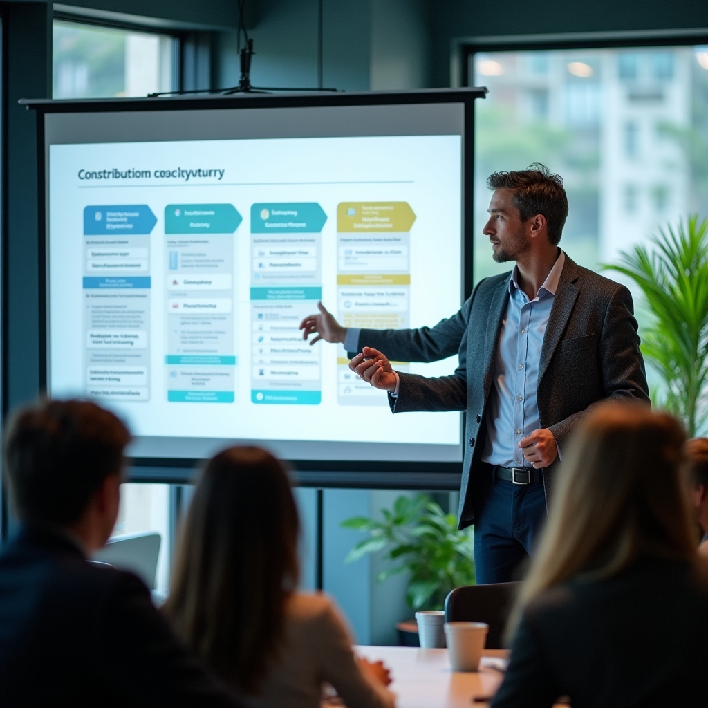 Informational display showing IMSS social security contribution categories